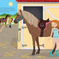 Sticker Dolly Dressing At the Stables: Usborne