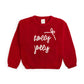 Holly Jolly Bow Christmas Sweater - Kids