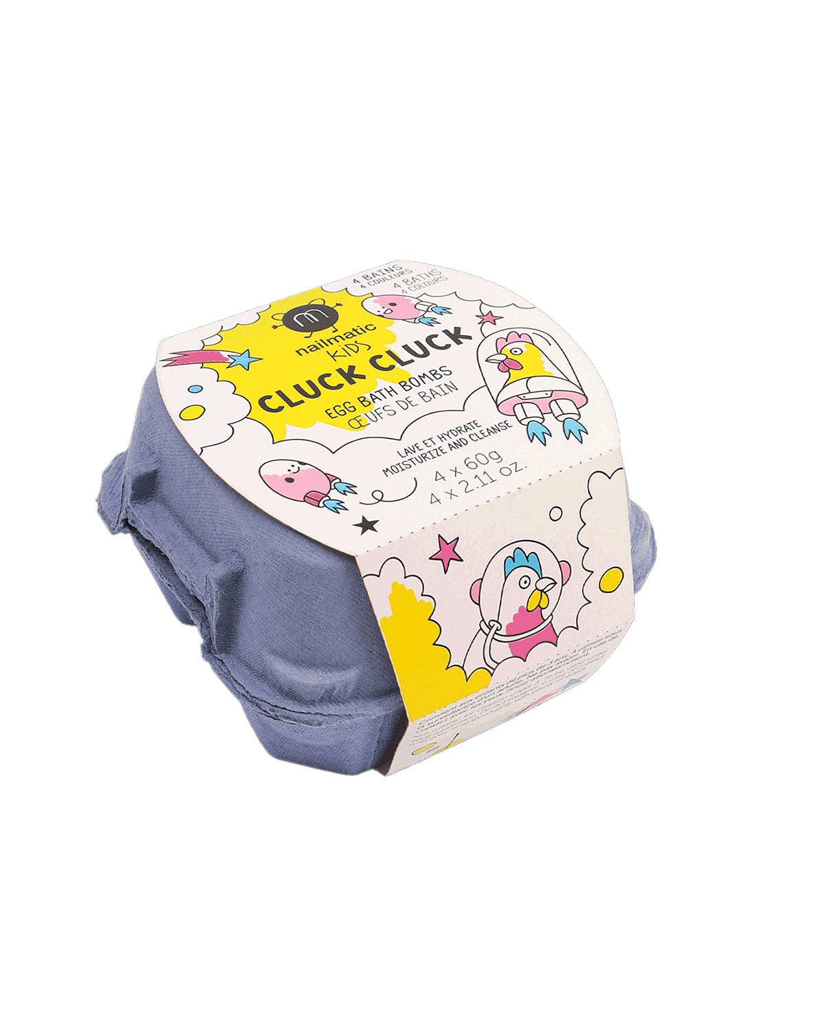 Bath Bomb Set for Kids EGG-SHAPED