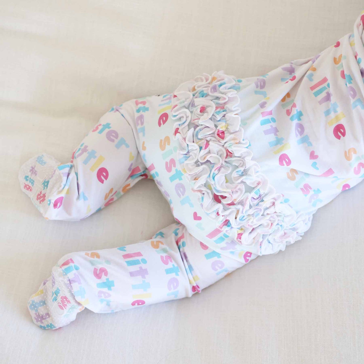 Little Sibling Zipper Footie