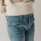 Denim Jeans with Embroidery