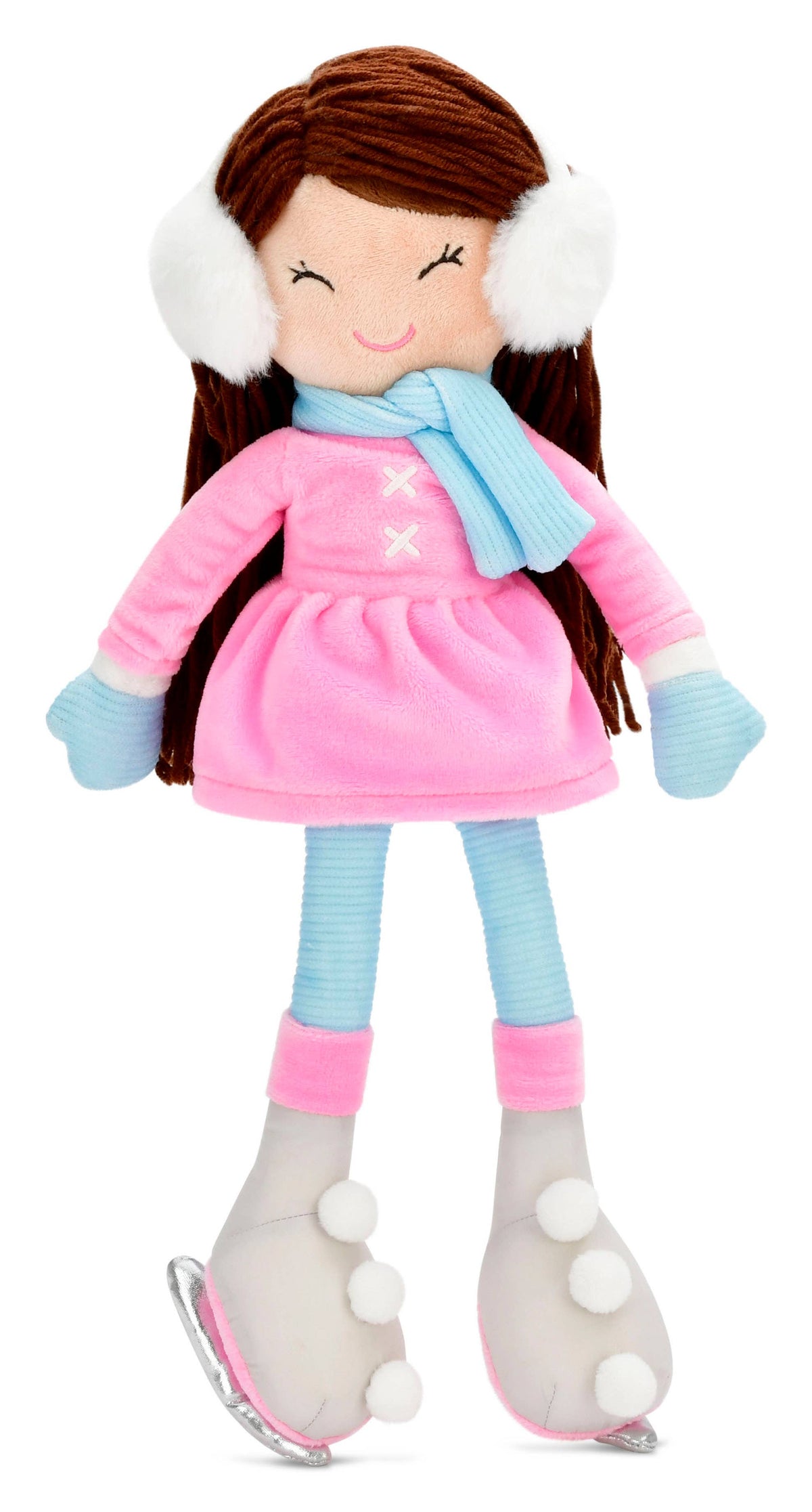 Ice Skater Girl Plush Character