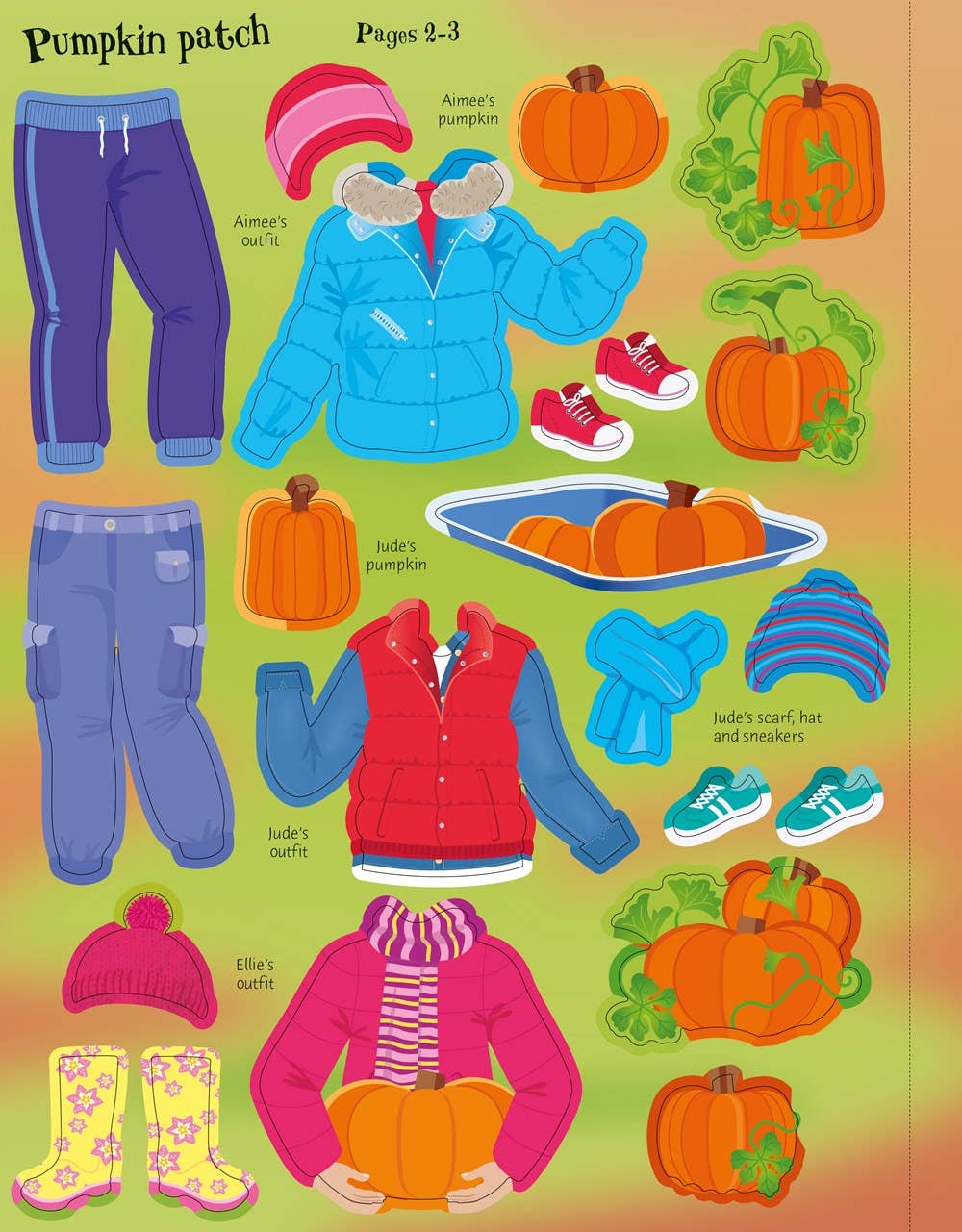 Sticker Dolly Dressing Trick Or Treat : Usborne