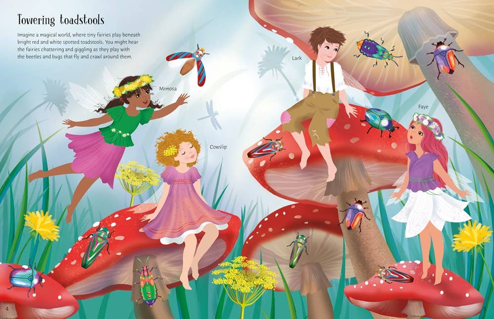 Sticker Dolly Dressing Magical Kingdom : Usborne