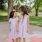 Camila Dress in Butterfly Rainbow | Girls Twirl Dress