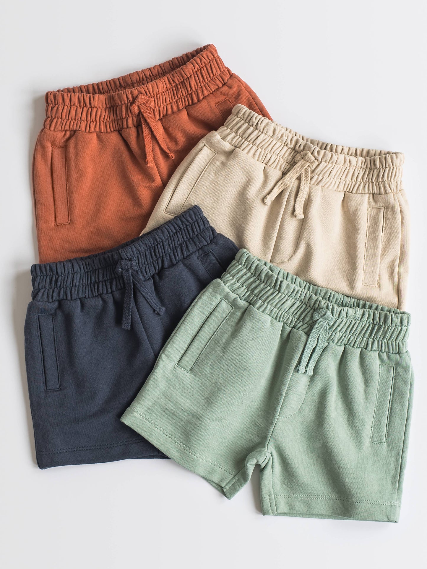 Organic Baby & Kids Chris French Terry Shorts - Oat