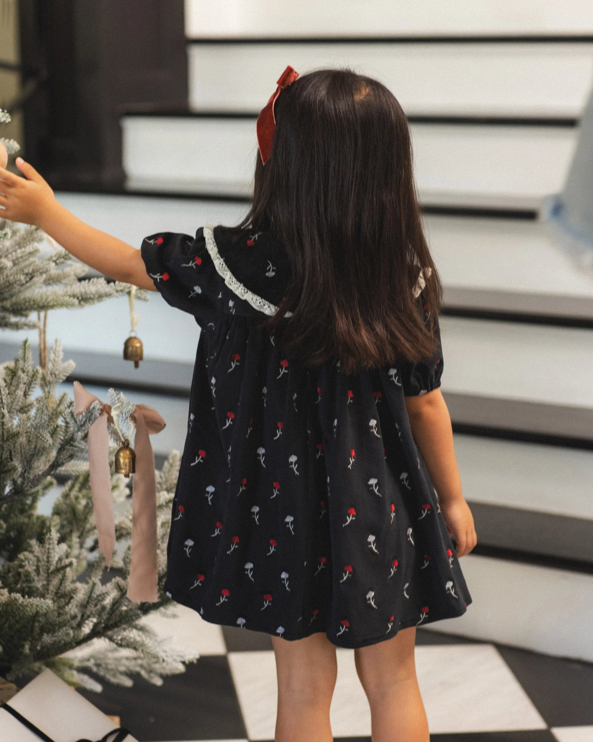 Noralee Janette Dress Winter Ditsy