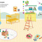 First Sticker Book The New Baby : Usborne