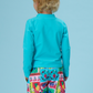 Performance Hybrid Dolphin Hem Swim Trunks - Picnic Party