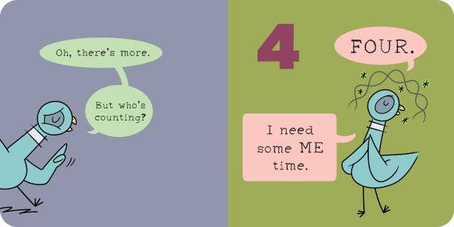 The Pigeon Won’t Count to 10!