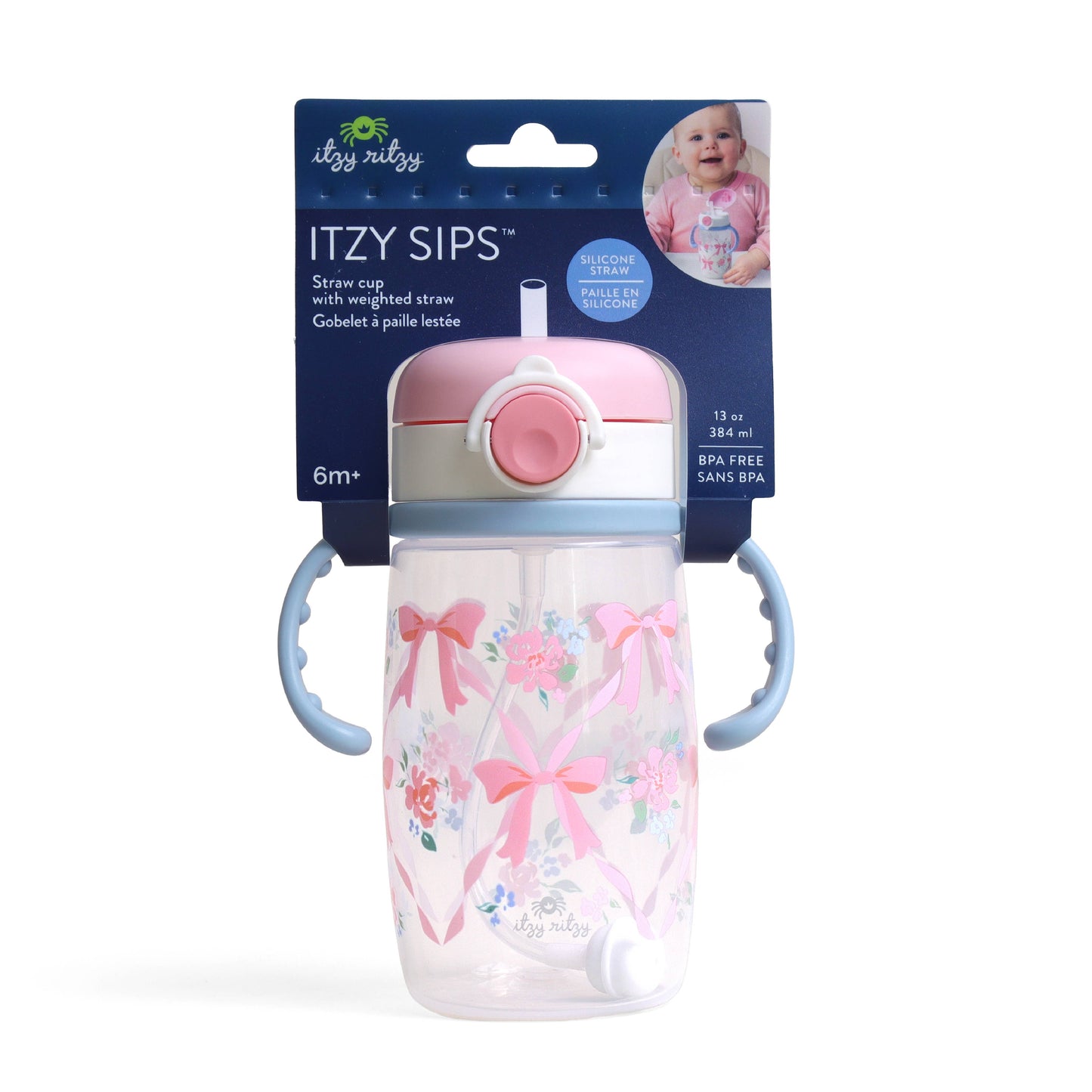 *NEW OPTIONS* Itzy Sips™ - Straw Cup With Snap-Close Lid
