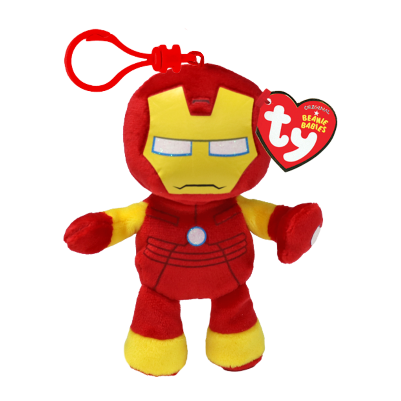 Ty Beanie Babies Bag Charm - Iron Man