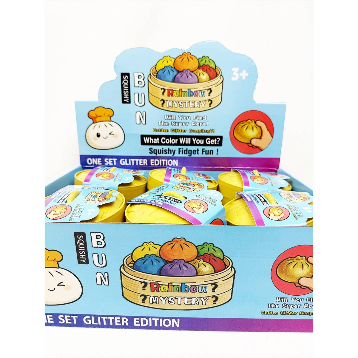 Mystery Dumpling Flour Squishy Box with Steamer