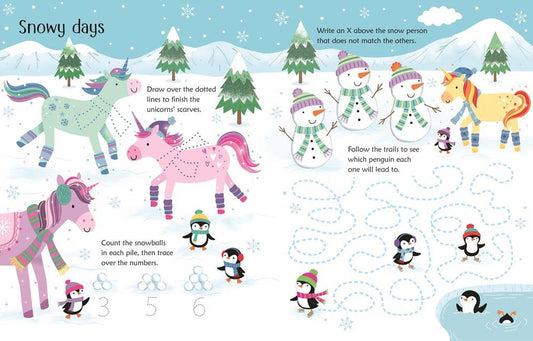 Wipe-Clean Unicorn Activities : Usborne