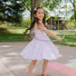 Camila Dress in Butterfly Rainbow | Girls Twirl Dress
