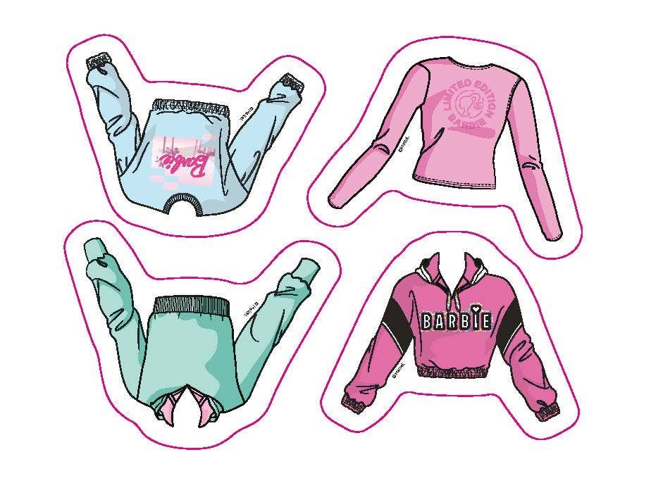 Barbie Magnet Set