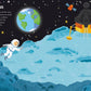 First Sticker Book Space: Usborne