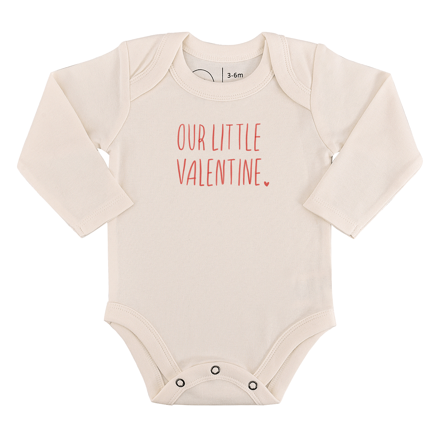 Our Little Valentine | Long sleeve graphic bodysuit