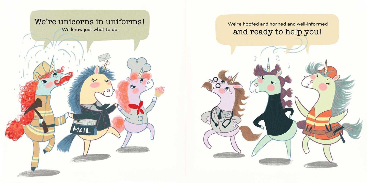 Unicorns in Uniforms by Beth Ferry