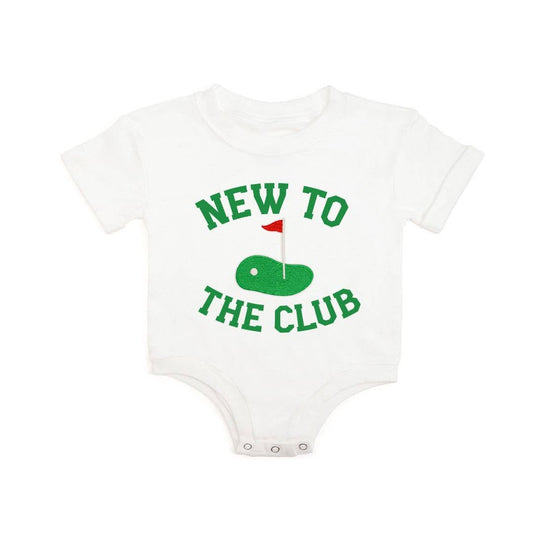 Sweet Wink New To The Club Patch Short Sleeve Romper