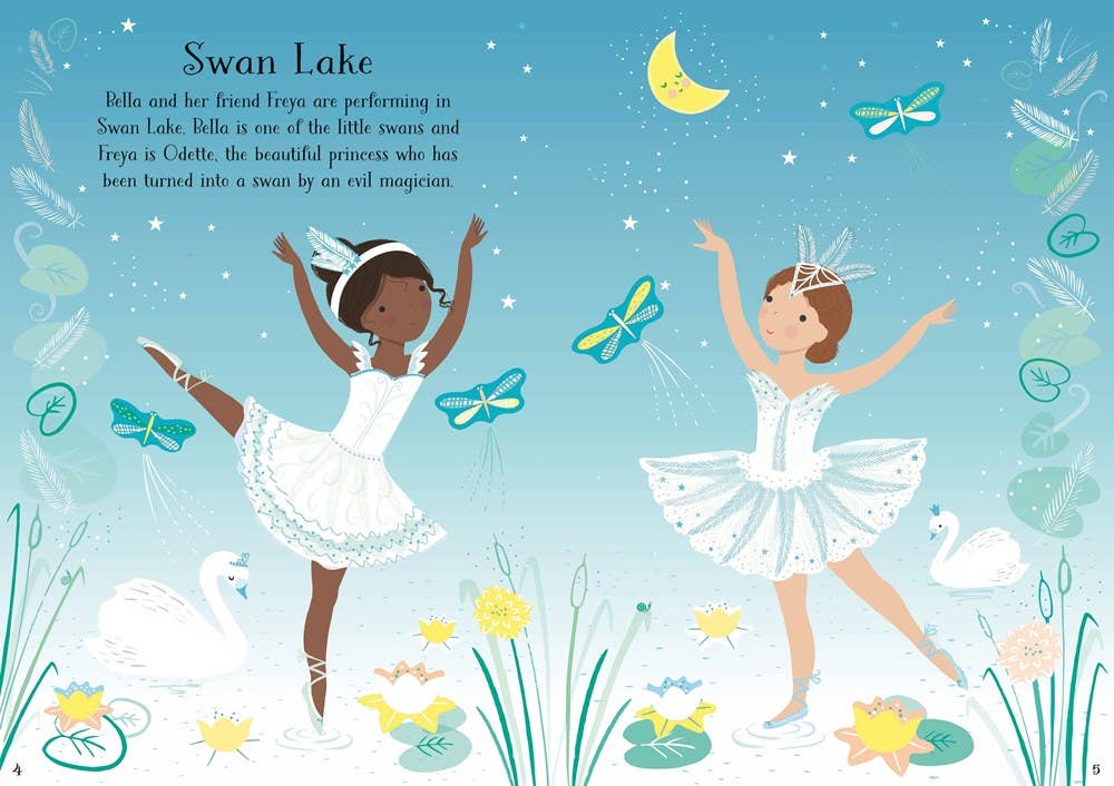 Little Sticker Dolly Dressing Ballerina : Usborne