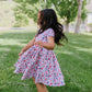 Ollie Jay Classic Twirl Dress in Pink Celebration