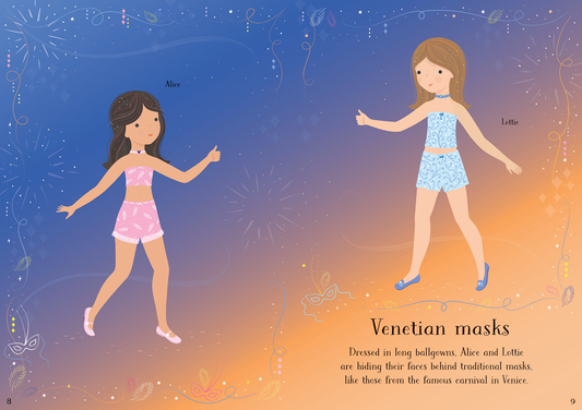 Little Sticker Dolly Dressing Costume Parade : Usborne