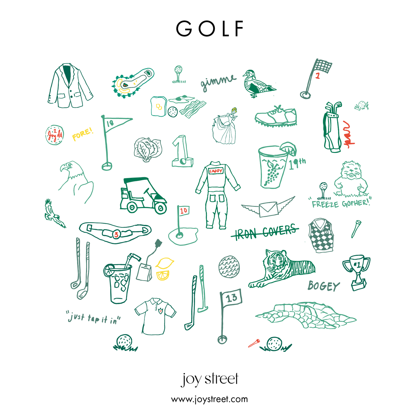 Joy Street Golf Kids Crewneck Sweatshirt
