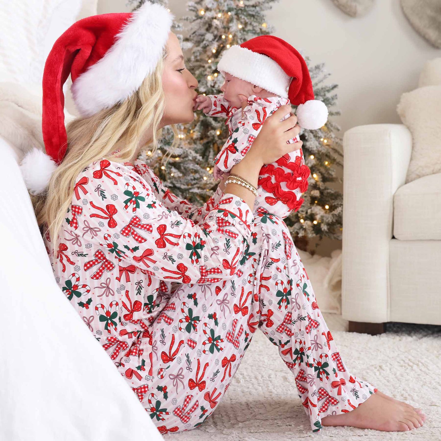 Women's Two Piece Flare Lounge Set | Bow What Fun