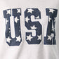 "USA" EMBROIDERY SWEATSHIRT