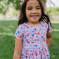 Ollie Jay Classic Twirl Dress in Pink Celebration