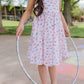 Camila Dress in Butterfly Rainbow | Girls Twirl Dress