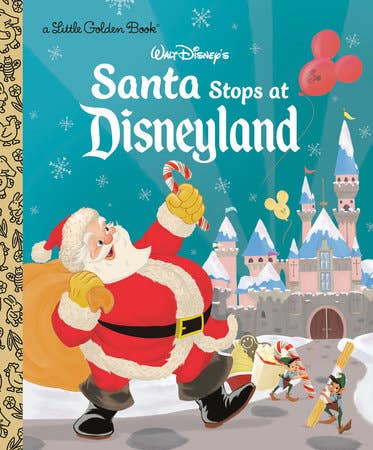 Santa Stops At Disneyland Lgb