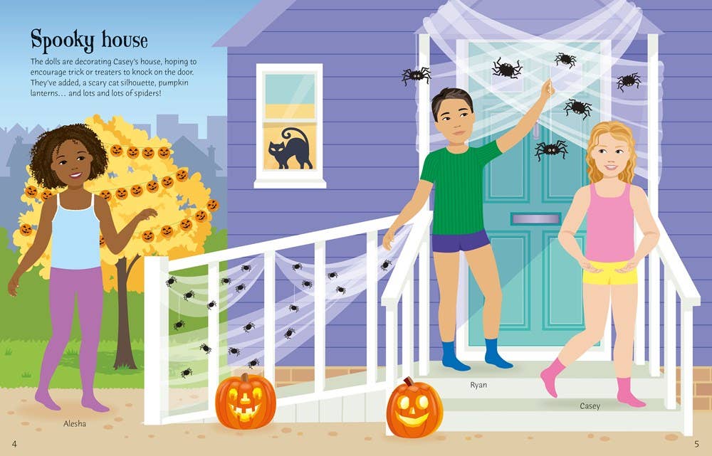 Sticker Dolly Dressing Trick Or Treat : Usborne
