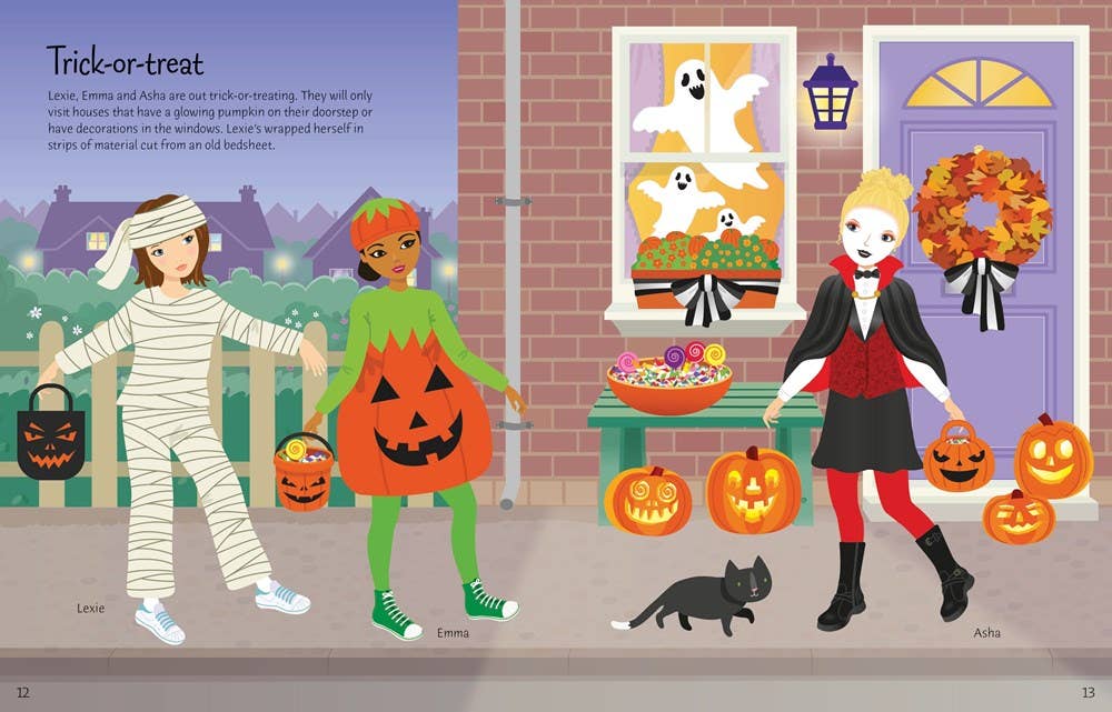 Sticker Dolly Dressing Halloween : Usborne