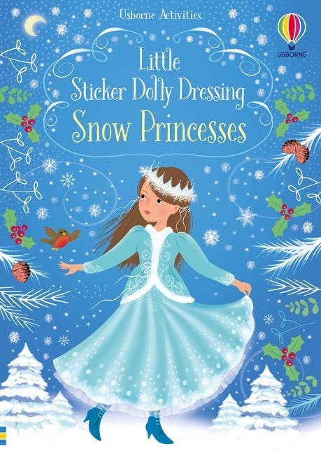 Little Sticker Dolly Dressing Snow Princess : Usborne