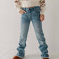 Denim Jeans with Embroidery