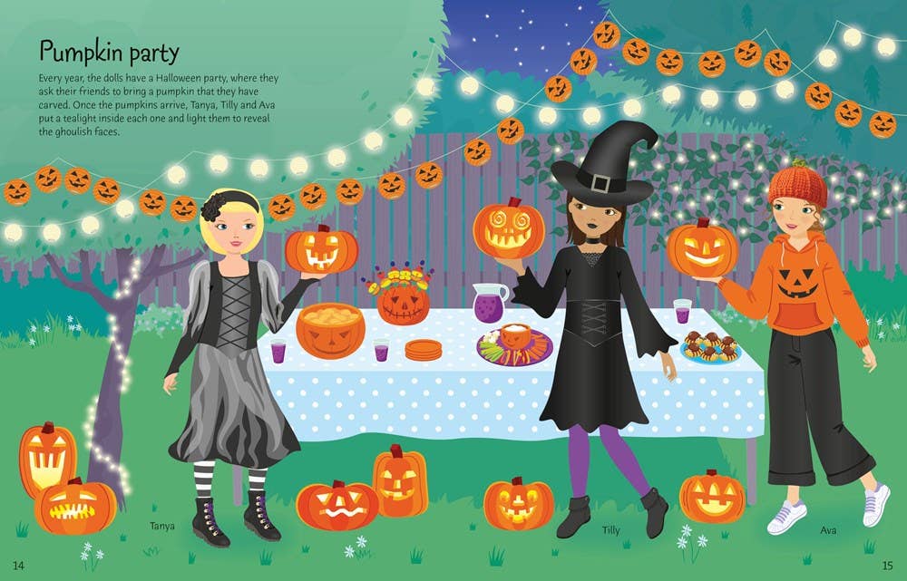 Sticker Dolly Dressing Halloween : Usborne