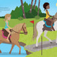 Sticker Dolly Dressing At the Stables: Usborne