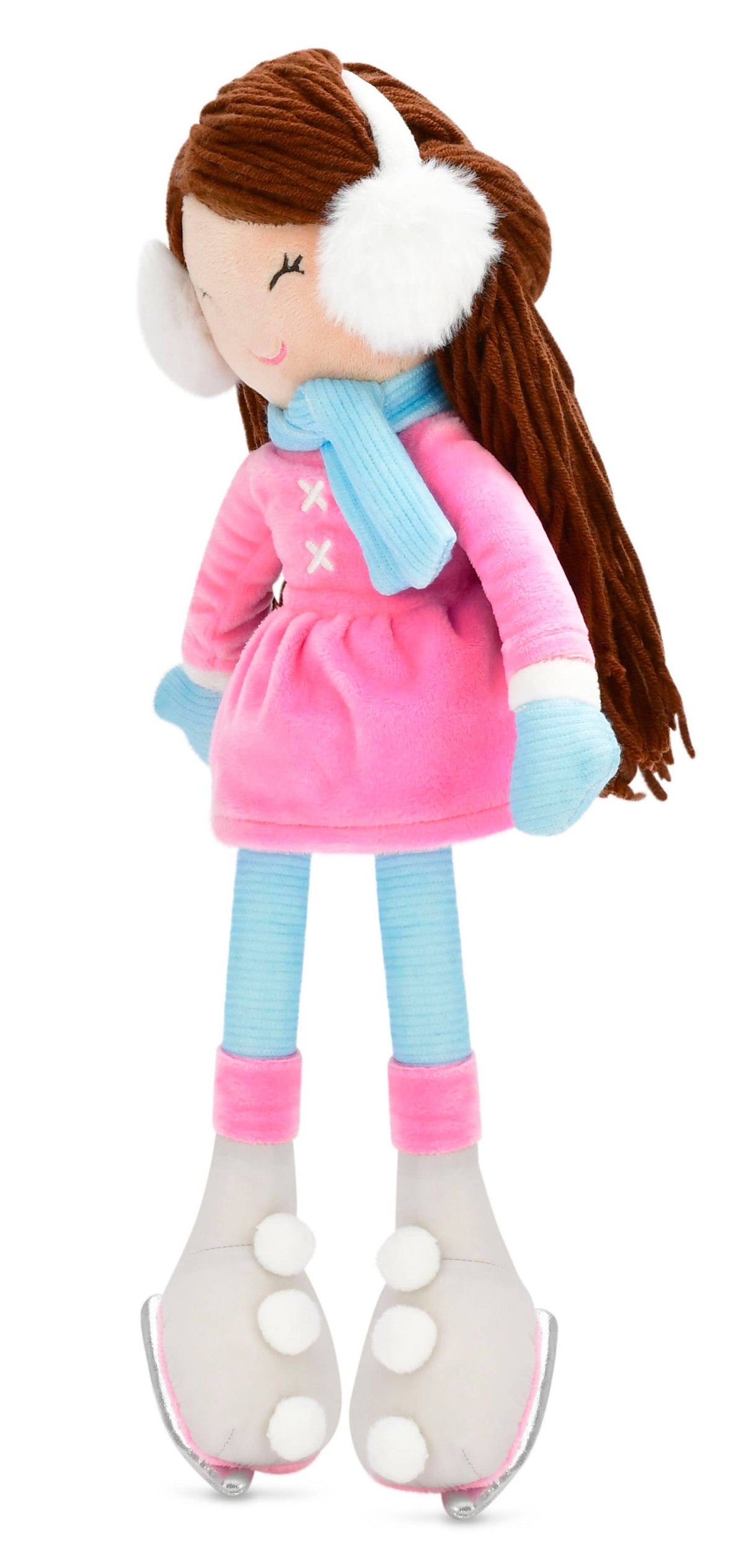 Ice Skater Girl Plush Character