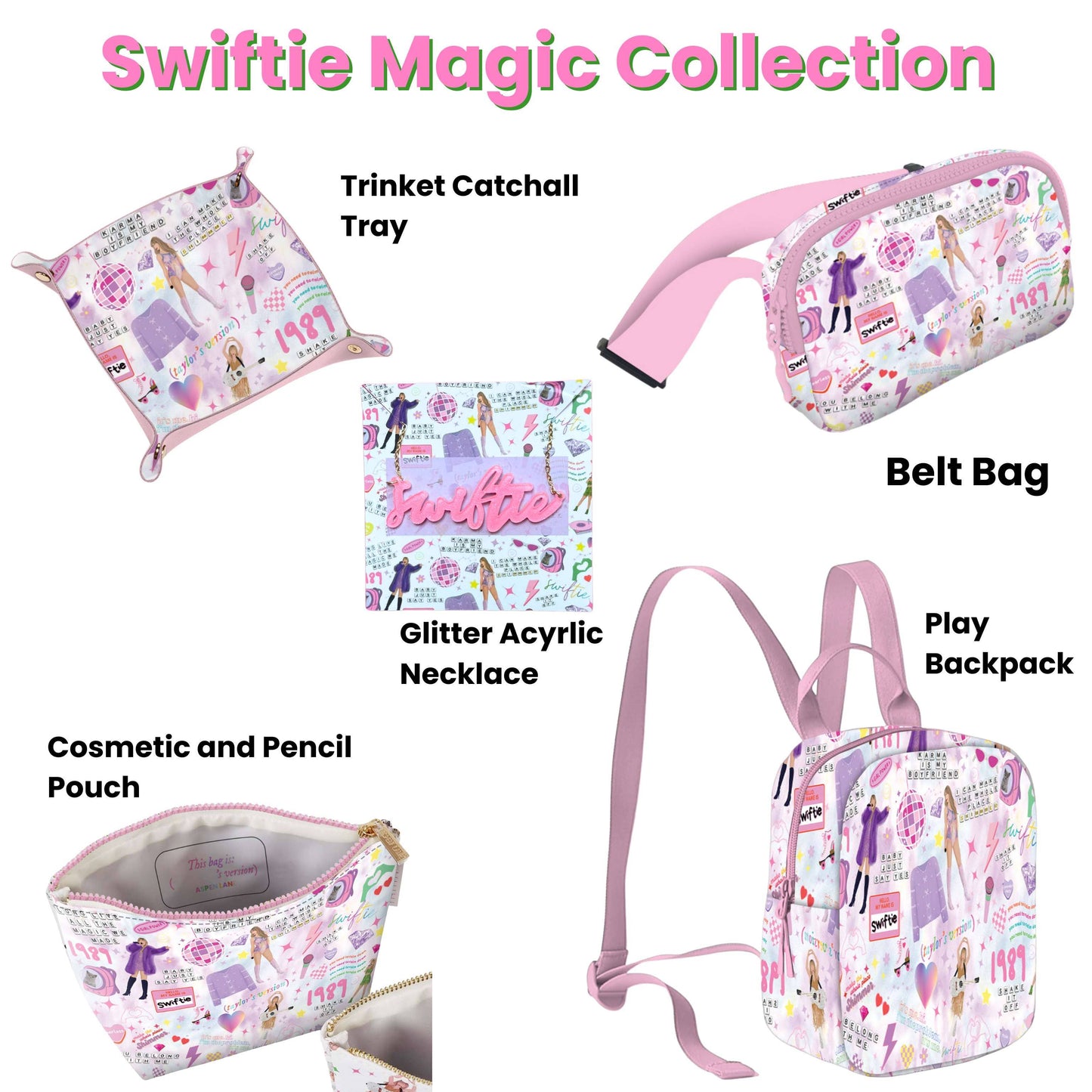 Swiftie Play Purse & Backpack Taylor Swift Bag