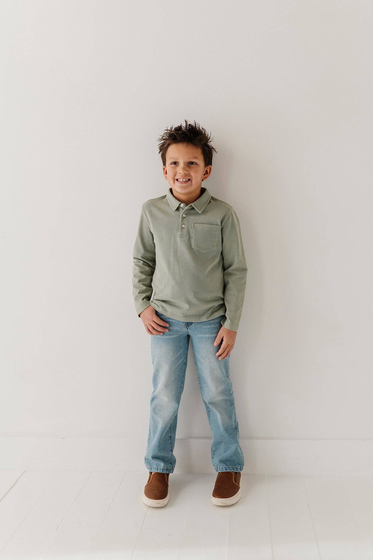 Boy's Straight Denim Jeans