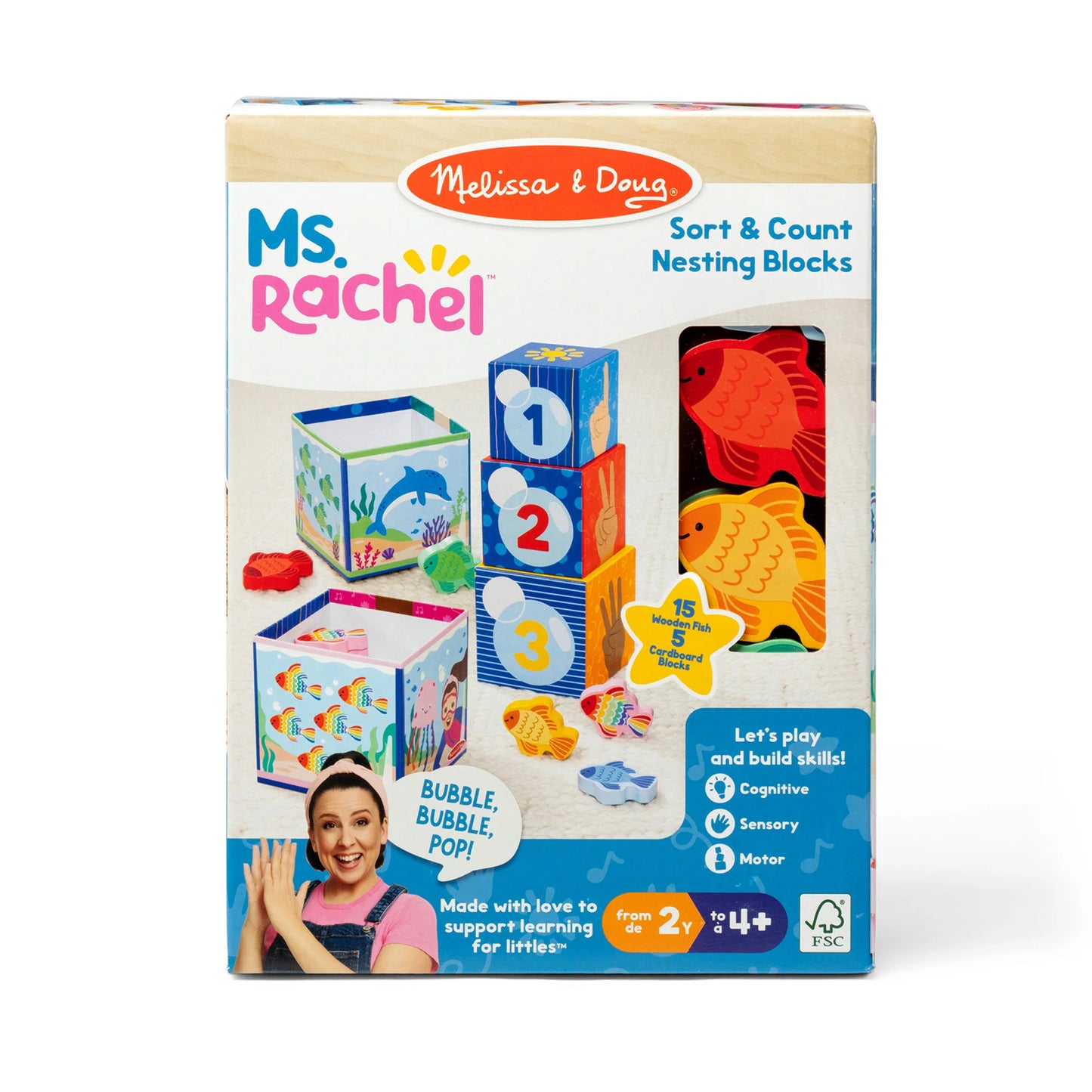 Mrs. Rachel Sort & Count Nesting Blocks