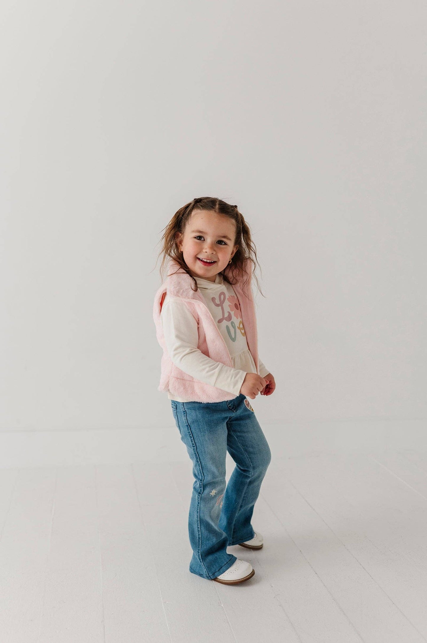 BabyGirl's Flare Denim Jeans
