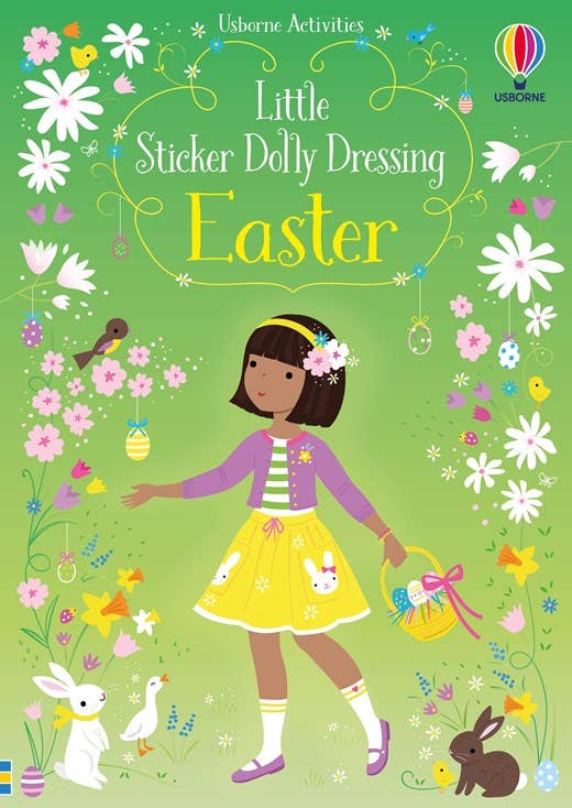 Little Sticker Dolly Dressing Easter: Usborne