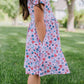 Ollie Jay Classic Twirl Dress in Pink Celebration