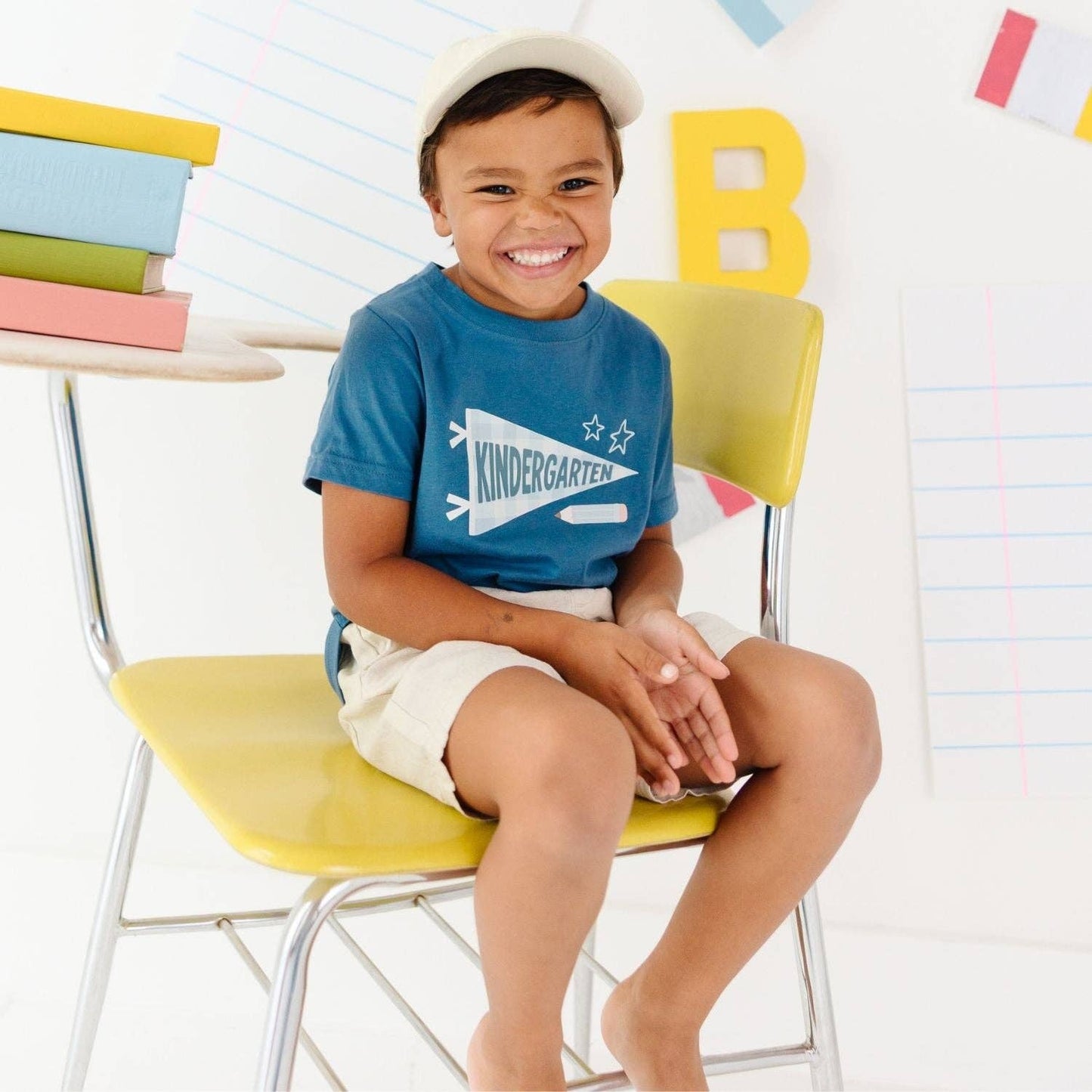 Kindergarten Pennant Short Sleeve T-Shirt - Boys Clothing