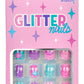 GLITTER PRESS ON NAIL SET