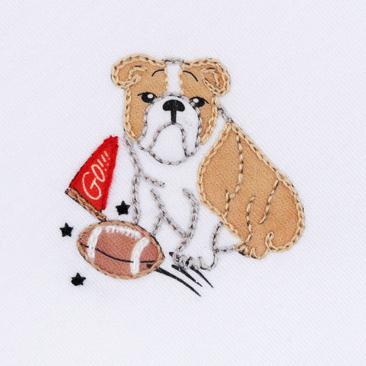 Go Dawgs! Embroidered Flutter Bubble