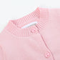 Pink Knit Easter Bunny Cardigan